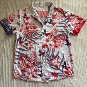 ‘Don’t Mess With Texas’ Hawaiian Shirt Button Up
